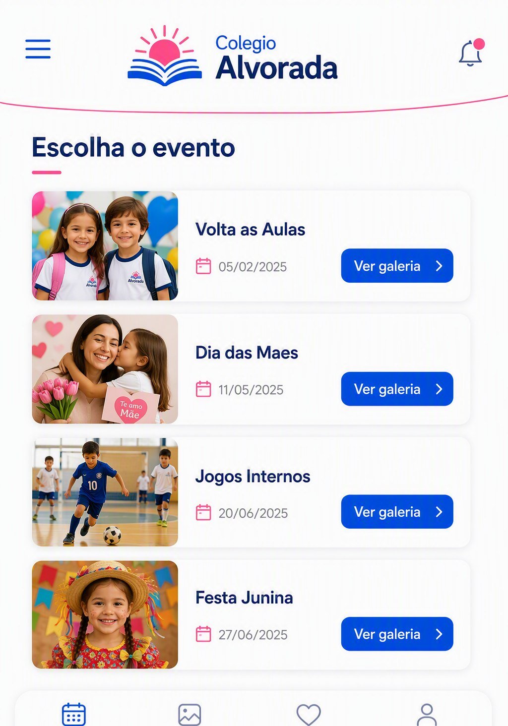 Experiência de eventos WEPIC